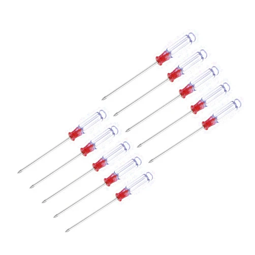 uxcell Mini Phillips Screwdriver, 3.0mm Cross Head 127mm Length for Small Appliances Repair, 10 Pcs
