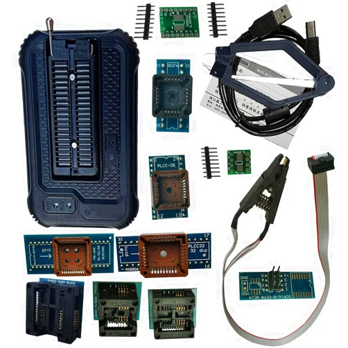 Adsvakuth T48 Programmer Support More Than 31000 ICS for EPROM/MCU/SPI/Nor/NAND Flash/EMMC/IC Tester upgarde Version of TL866CS TL866II Plus