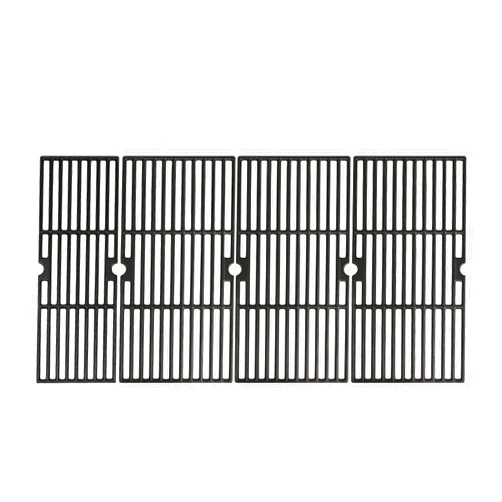Uniflasy 18 Inch Grill Cooking Grates for Charbroil Performance 463244819 6 Burner Cart/Cabinet Liquid Propane Gas Grill, 6-Burner Cast Iron Cooking Grids Grill Replacement Parts