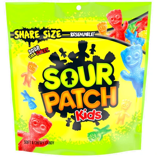 SOUR PATCH KIDS Soft & Chewy Candy, Share Size, 12 oz