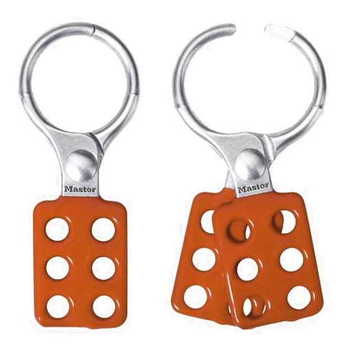 Master Lock 417 Lockout Tagout Safety Hasp,Red
