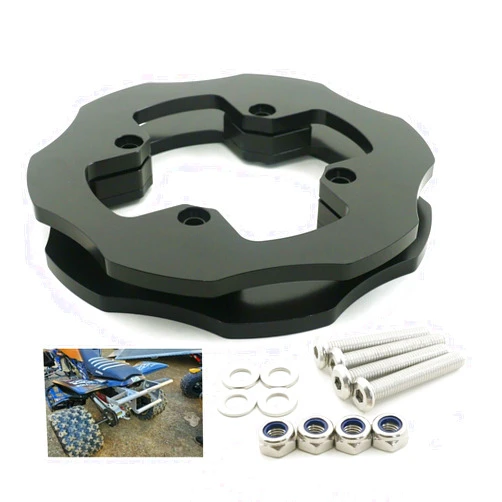 SFriding Rear Sprocket Guard Chain Protector for Honda TRX250 TRX 350 TRX300 TRX400 TRX450, Compatible with JTR1350 (Black)