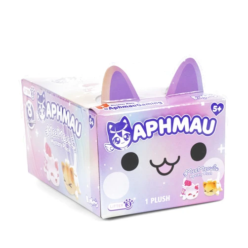 Aphmau MeeMeows Mystery Plush – Series 3; YouTube Gaming Channel; Blind Box; 1 of 8 Possible MeeMeows - Litter 3