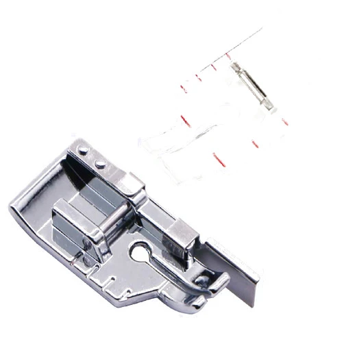 Stormshopping 1/4'' (Quarter Inch) Quilting Patchwork Presser Foot with Edge Guide and Clear View 1/4