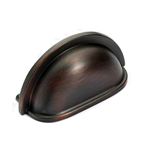 Dynasty Hardware P-953-10B-10PK Cabinet Hardware Bin Pull, Oil Rubbed Bronze, 10-Pack