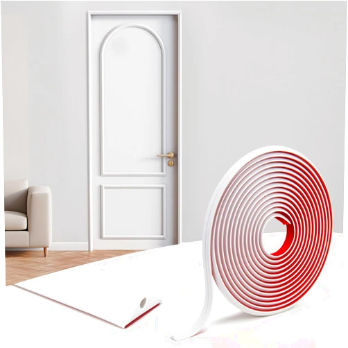 Art3d 30Ft Flexible Peel and Stick Crown Molding Trim, Self-Adhesive Panel Moulding Décor Lines for Wall Door Cabinet Frame, Mirror Window Borders & Home DIY, White