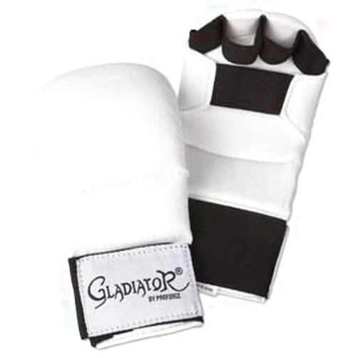 PROFORCE Gladiator Karate Sparring Gloves - White - Small