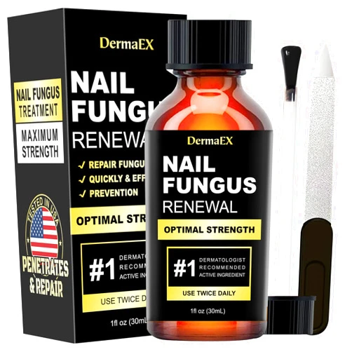 DERMAEX Toenail Fungus Treatment: Toenail Fungus Treatment Extra Strength - Nail Fungus Treatment for Toenail - Toe Nail Fungus Treatment Extra Strength - Nail Fungus Treatment - Safely and Gently - 30ml