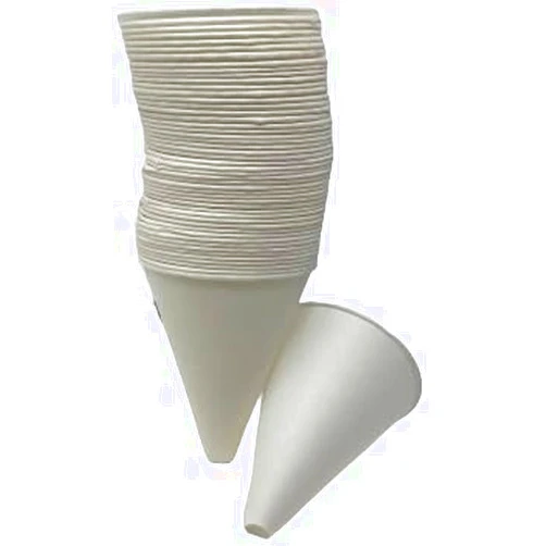 Salbree 50 Disposable Funnels for Single Use, Engine Motor Oil Paper Funnel for Dispensers and Cones are Similar to Valvomax