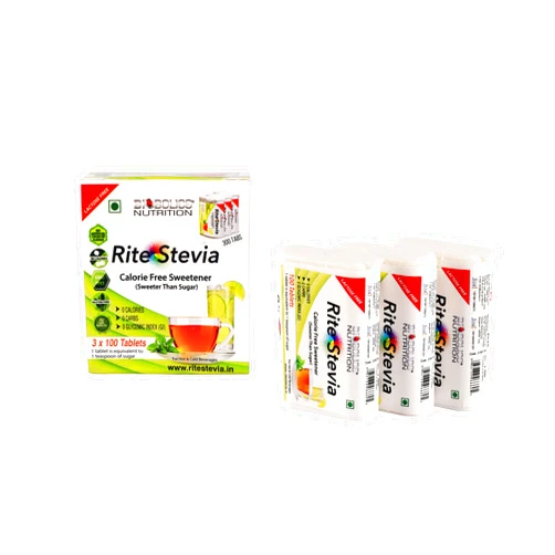 BIOBOLICS NUTRITION. Science and Power of Nutrition Rite Stevia Tablets in Dispenser 300 Count (3 boxes of 100 each) – LACTOSE FREE Natural Zero Calorie No Carb Sugar Substitute Diabetic Friendly Keto Sweetener Tabs in Portable Flip Top Containers