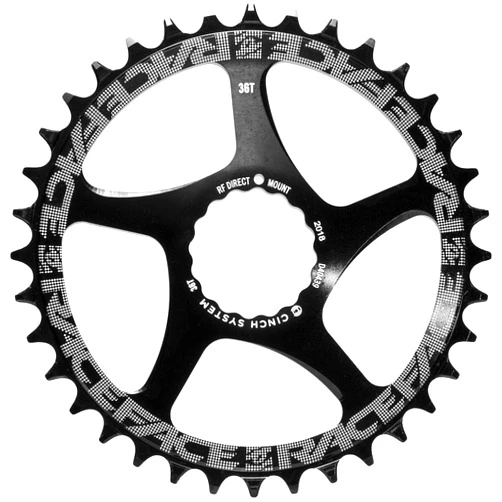 RaceFace Narrow Wide Cinch Direct Mount Chainring Black, 36T