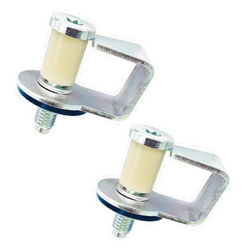 AUCELI 2PCS Car Door Striker Bolts, Automotive Door Latch Lock Striker Bolts with Bushing, OEM# E9AZ5422008A 38448 Replacement, Compatible with Mustang F Series Trucks E Series Vans