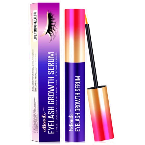 VIEBEAUTI Premium Eyelash Growth Serum and Eyebrow Enhancer by VieBeauti, Lash boost Serum for Longer, Fuller Thicker Lashes & Brows (3ML)