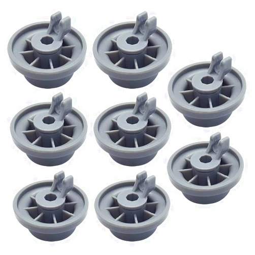Geengle 165314 8-Pack Dishwasher Lower Rack Wheel Replacement for Bosch and Kenmore Dishwasher, Replaces 00420198 420198 PS3439123