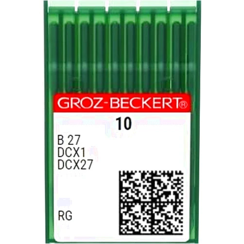 Needle It Up with 10 Groz-Beckert B27 / 81x1 / DCx27 / DCx1 Sewing Machine Needle (90/14)