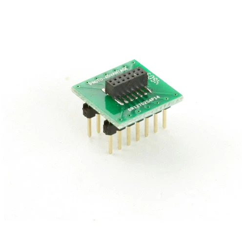 Chip Quik Proto-Advantage DR127D254P14F Dual Row 1.27mm Pitch 14-Pin Female Header to DIP-14 Adapter