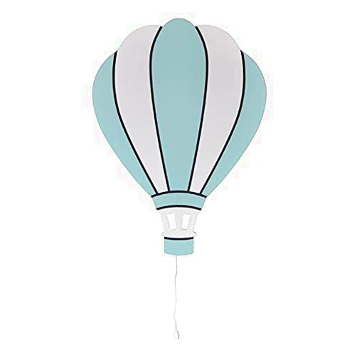 BugyBagy Create a Wonderful Nursery Wall Lights (Big Cappadoccia Balloon, Blue)