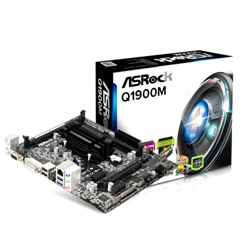 ASRock Motherboard Micro Q1900M
