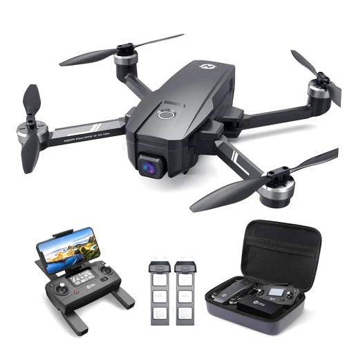 Holy Stone HS720E Drones with Camera for Adults 4K,Integrated Remote ID, 2 Batteries 46 Min Flight Time, 5GHz FPV Transmission, 130° FOV EIS Camera,Drone with 4K/30FPS Video,Brushless Motor, Auto Return, Follow Me, GPS Drone for Beginner