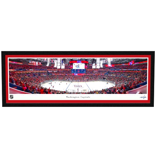 Blakeway Worldwide Panoramas, Inc. Washington Capitals - Single Mat, Select Framed Picture by Blakeway Panoramas (41.5