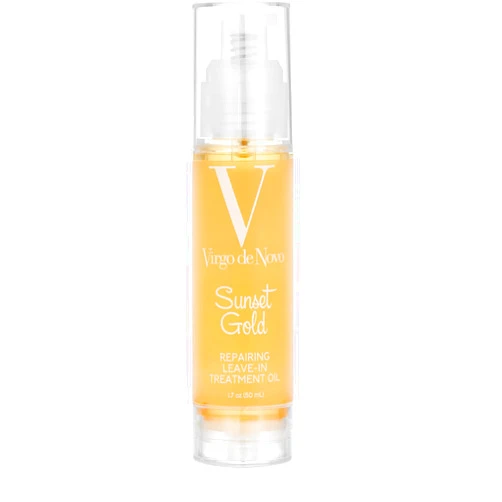 Virgo de Novo Professional Haircare Sunset Gold Leave-In Hair Treatment Oil 1.7 oz