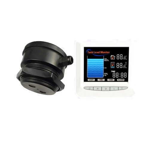 EPTTECH EPTSZ Smart TLC-2101-WL Wireless 100M Remote Check Ultrasonic Level Monitor Ultrasonic Sensor with LCD Display Liquid Level Monitoring System Water Level Controller for Home UsageQ