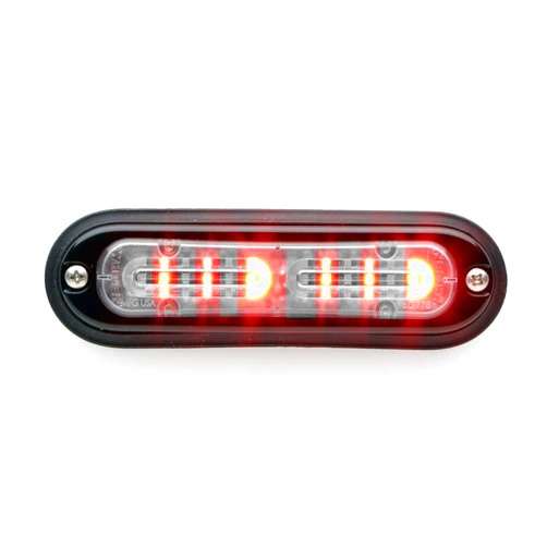 Whelen TLI2D ION T-Series Duo Linear Surface Mount Light (Red/White)