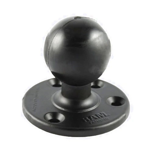 RAM Mounts Large Round Plate with Ball RAM-D-202U with D Size 2.25
