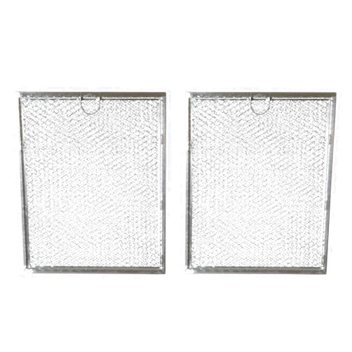 Nispira Replacement Microwave Grease Range Hood Filter Compatible with GE General Electric Hotpoint WB6X486 2 Packs