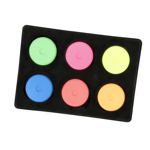 Jack Richeson Mini Tempera Fluorescent 6 Color Set