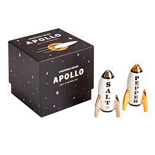 Now House by Jonathan Adler Jonathan Adler Apollo Set Salt and Pepper Shaker, One Size, Multi