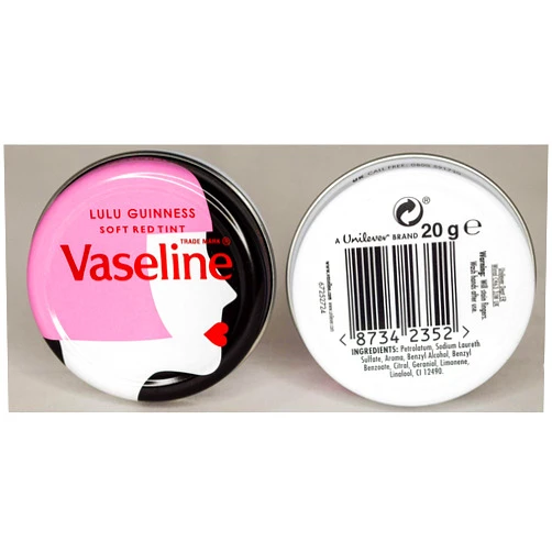 LIMITED EDITION LIP THERAPY VASELINE LIP THERAPY LIMITED EDITION LULU GUINNESS 20GM (VASELINE LIMITED EDITION LIP THERAPY LULU GUINNESS, 6X20GM)