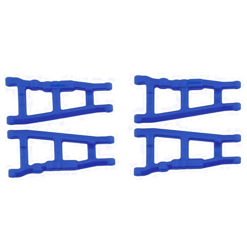 RPMPRODUCTS 2 Pack RPM 80705 Front Rear Blue A-Arms Fits Traxxas 4x4 RUSTLER Slash Stampede & Rally 4wd