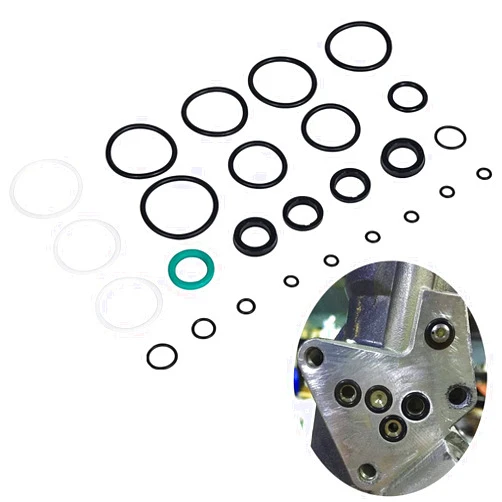 CASTNOO Tilt Trim Seal Kit 1997 & Up 115225FS Fast Strike Power for Yamaha Boat Power Units 115HP 150HP 175HP 200HP (Some 225HP 250HP) for Showa & 63P-43800-00-4D 64E-43822 with More O-Ring