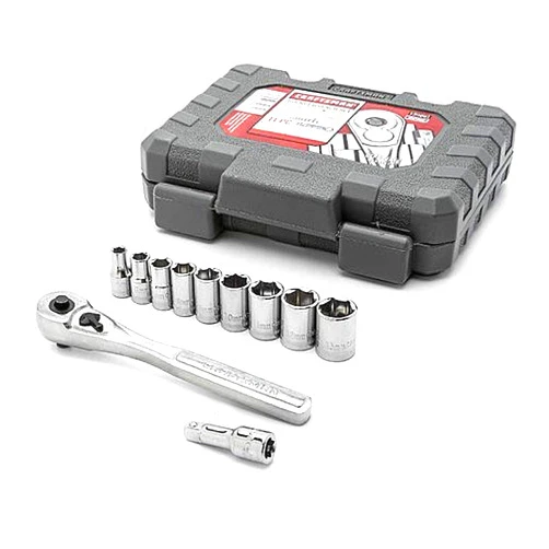 Craftsman 11 Piece Socket Wrench Set 6 Point, 9-34861