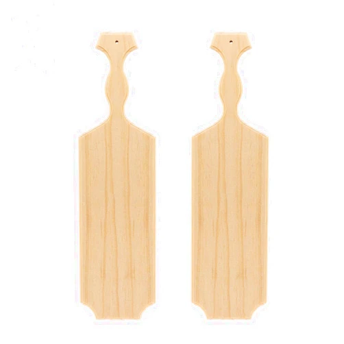 BATTIFE [2Pack] 15inch Sorority Paddle - Greek Fraternity Paddle, Unfinished Wooden Frat Paddle, Solid Pine Wood Paddles