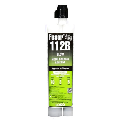 Lord Fusor Metal Adhesive Slow 7.6 OZ