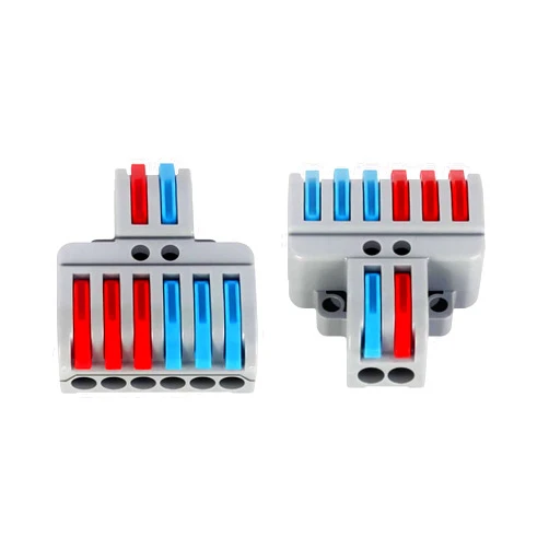 Koverflame Robust Lever Wire Kit: Quick Connect Electrical Splicing, Compact Conductor 28-12 AWG for Reliable Inline Circuits (LT623 (20pcs))