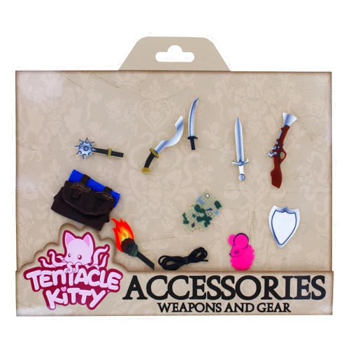 Tentacle Kitty Accessories: Weapons and Gear