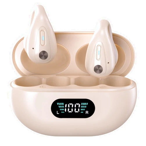 MALIHOO Wireless Ear clip headphones, Bluetooth Open Ear Sport Earbuds for Android iPhone,Air Conduction Headphones,Wireless Headset for Cycling,Running Workout,Running,Driving,Bluetooth 5.3