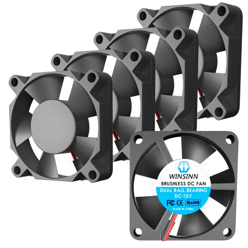 WINSINN 35mm Fan 12V Dual Ball Bearing Brushless 3510 35x10mm - High Speed (Pack of 5Pcs)