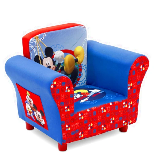 Delta Children Upholstered Chair, Disney Mickey Mouse
