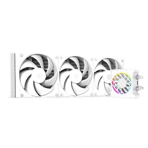ID-COOLING DASHFLOW 360 XT LITE WHITE Liquid Cooler for High-end CPU, 360mm Radiator, Three AF125 Fans, Fits Intel LGA 1700/1200/115X, AMD AM5/ AM4