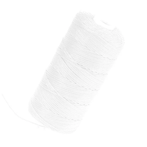 SIDAZON White Mason Line String 600 Feet #18 Braided Nylon Twine String for Masonry Jobs,General Construction Layout,Gardening and DIY Projects,Masonry Tools Construction String for A String line Level