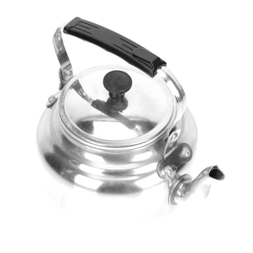 BESTonZON 1pc Vintage Small Teapot Whistle Boiling Kettle Stainless Steel Tea Pot Metal Tea Kettle Milk Container Stainless Steel Container Coffee Machines for Home Heating Teapot Teakettle