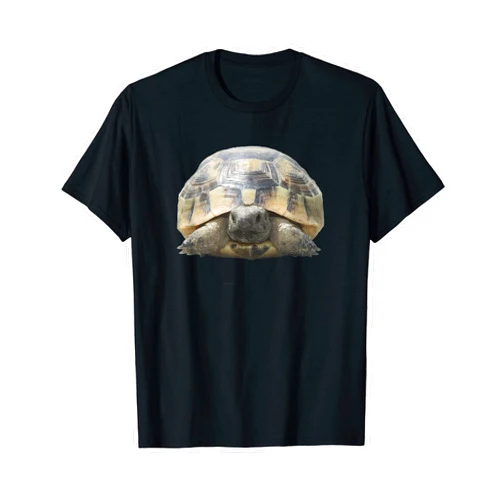 Tortoise Gifts And Land Turtle Tees by taiche Greek Tortoise Testudo Tucked In Shell Cut Out T-Shirt