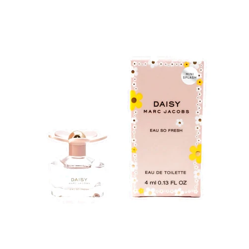 Marc Jacobs Daisy Eau so Fresh Perfume for Women EDT Mini Splash, 0.13 Ounce