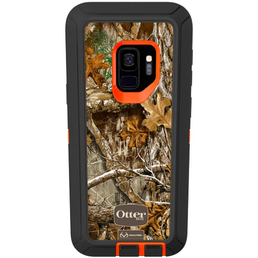 OtterBox Defender Series Case for Samsung Galaxy S9 (ONLY - NOT Plus) Case Only - Non-Retail Packaging - Realtree Blaze Edge