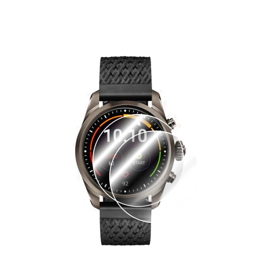 IPG For MONTBLANC SUMMIT 2 SMARTWATCH Screen Protector (2 Units) Invisible Ultra HD Clear Film Anti Scratch Skin Guard - Smooth/Self-Healing/Bubble -Free By