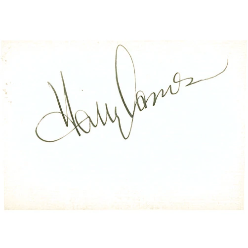 Harry James - Signature